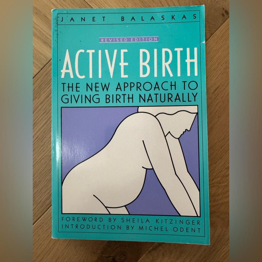 Active Birth Book - Teal Cover